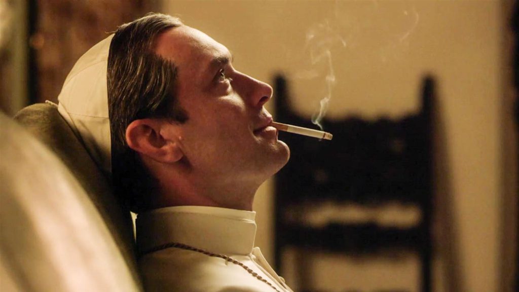 The young pope, Jude Law