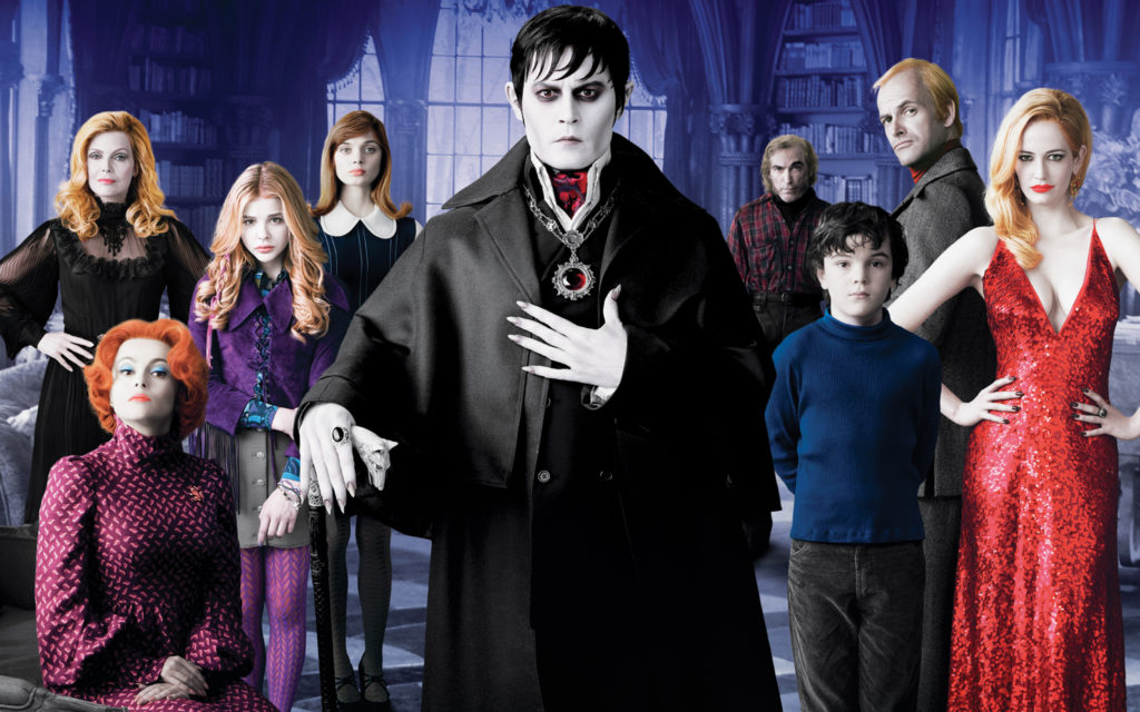 Dark shadows, Johnny Depp