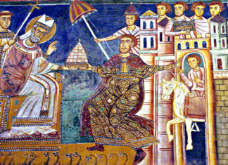 San Silvestro e la falsa “Donazione di Costantino”