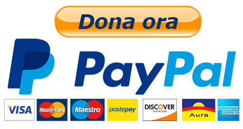Bottone donazione PayPal per sostenere il sito