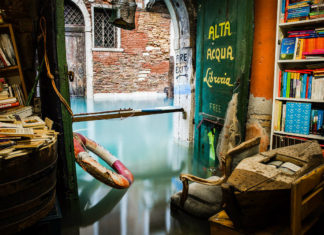 Venezia segreta: la Libreria Acqua Alta dove un problema diventa vanto