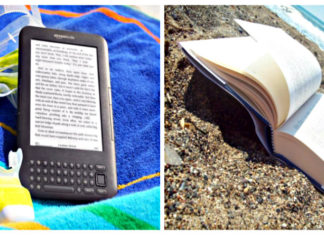 Ebook in spiaggia: ecco perché il digitale sul mare non convince