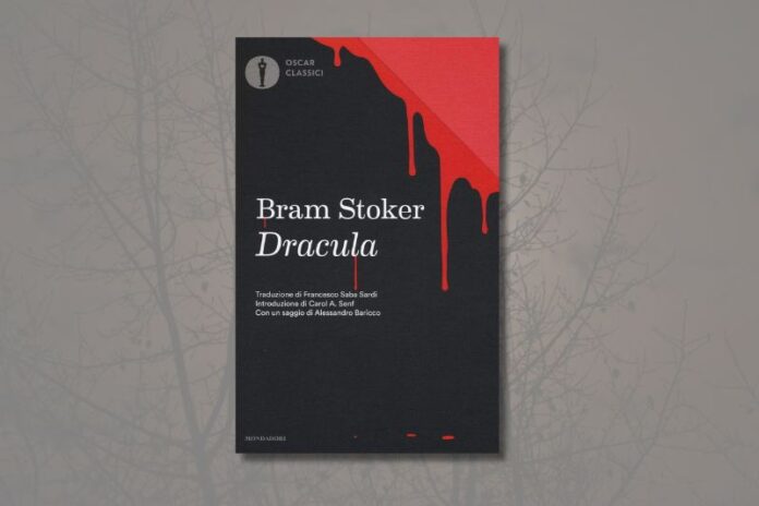 Copertina di Dracula di Bram Stoker.